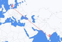 Flyreiser fra Chennai, India til Malmö, Sverige