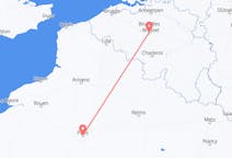 法国出发地 巴黎飞往法国到布鲁塞尔的航班