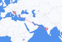 Flights from Hubli, India to Bari, Italy