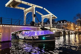 Melhor cruzeiro de barco descoberto pelo canal de Amsterdã com guia