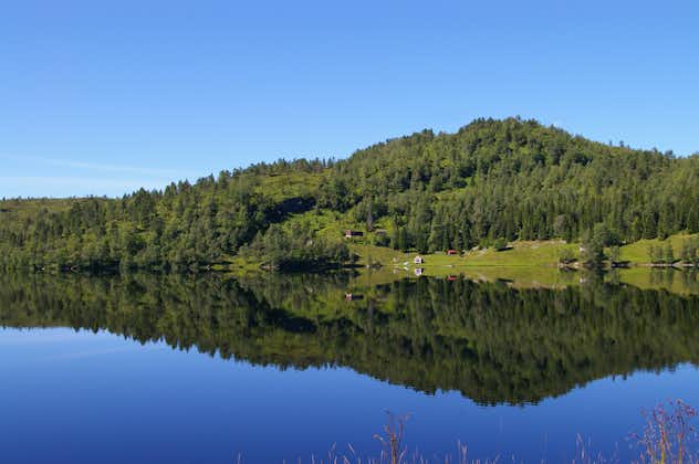 Photo of Lake Langeland in Førde in Norway by Frokor