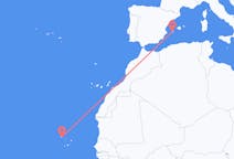 Flyreiser fra São Vicente, til Ibiza