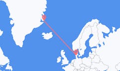 덴마크, 빌룬드에서 출발해 덴마크, 빌룬드로 가는 항공편