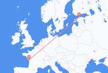 Vols de Tallinn, Estonie pour La Rochelle, France