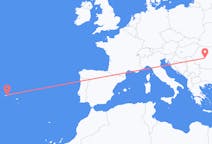 Flights from Sibiu, Romania to São Jorge Island, Portugal