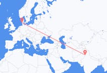 Flights from Lahore, Pakistan to Esbjerg, Denmark