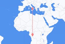 Flyreiser fra Brazzaville, Kongo-Brazzaville til Catania, Italia