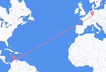 Flyrejser fra Santa Marta, Colombia til Frankfurt, Tyskland