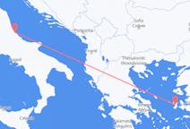 Flyg från Pescara, Italien till Chios, Grekland
