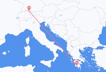 Flyreiser fra Kalamata, Hellas til Friedrichshafen, Tyskland