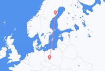 Fly fra Umeå til Wrocław