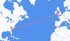 出发地 美国萨凡纳前往威尔士的加迪夫的航班