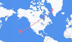 Flyg från Kahului, USA till Sisimiut, Grönland