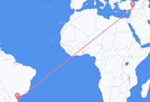 Flyreiser fra Navegantes, Brasil til Gaziantep, Tyrkia