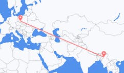 Flights from Homalin, Myanmar (Burma) to Wrocław, Poland
