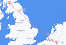 Flights from Maastricht, the Netherlands to Glasgow, the United Kingdom