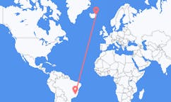 Рейсы из Ипатинга, Бразилия в Эйильсстадир, Исландия