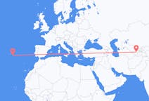 Flyrejser fra Samarkand, Usbekistan til Ponta Delgada, Portugal
