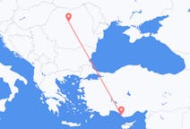 Flights from Gazipaşa, Turkey to Târgu Mureș, Romania
