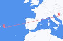 Flyreiser fra Ponta Delgada, Portugal til Banja Luka, Bosnia-Hercegovina