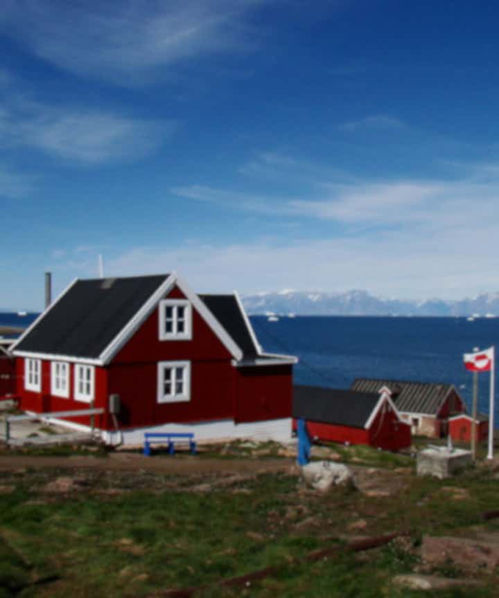 Vuelos de Qaarsut, Groenlandia a Europa
