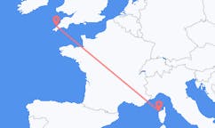 Vols depuis Calvi, France pour Newquay, Angleterre