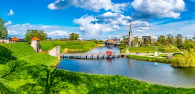 Photo of town of Stege, Denmark.