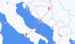 Flyrejser fra Tuzla, Bosnien-Hercegovina til Napoli, Italien