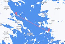 Flyg från Skiáthos, Grekland till Samos, Grekland