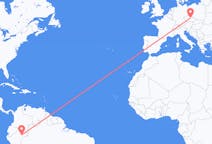 Flyrejser fra Iquitos, Peru til Pardubice, Tjekkiet