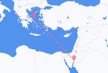 Рейсы из Акабы, Иордания на Скирос, Греция