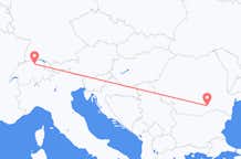 Flyg från Zürich till Bukarest