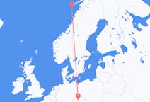 ตั๋วเครื่องบินจากเมืองRøstไปยังเมืองปราก