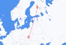 Flyg från Poprad, Slovakien till Kuopio, Finland