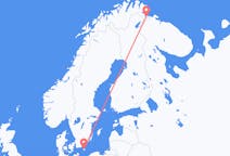 Flights from Kirkenes, Norway to Bornholm, Denmark