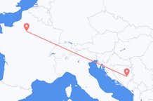 Flyreiser fra Sarajevo, til Paris