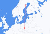 Vluchten van Katowice naar Umeå