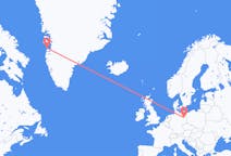 Flyrejser fra Aasiaat, Grønland til Berlin, Tyskland