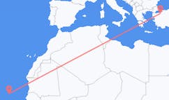 Flights from Boa Vista, Cape Verde to Bursa, Turkey
