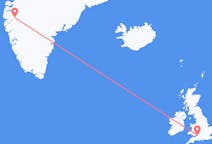 Flüge von Kangerlussuaq, Grönland nach Bristol, England