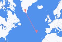 Flyreiser fra Narsarsuaq, Grønland til Santa Maria, Portugal