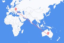 Flights from Olympic Dam, Australia to Cluj-Napoca, Romania