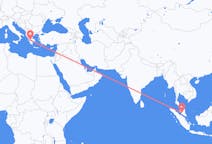 Flyrejser fra Kuala Lumpur, Malaysia til Patras, Grækenland
