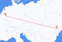 Vluchten van Chisinau, Moldavië naar Maastricht, Nederland