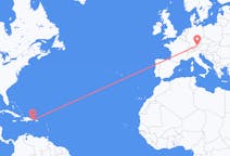 Flyrejser fra Punta Cana, Den Dominikanske Republik til München, Tyskland