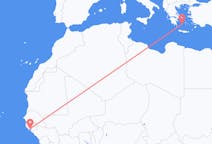 Flights from Bissau to Plaka
