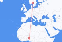 Flights from Akure, Nigeria to Gothenburg, Sweden
