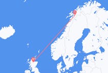 Vuelos desde Inverness a Narvik