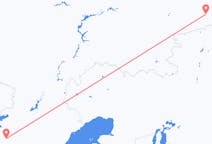 Fly fra Krasnodar til Kurgan, Kurgan Oblast