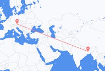 Flyrejser fra Rajshahi, Bangladesh til Salzburg, Østrig